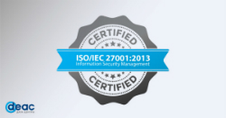 DEAC получил сертификат стандарта управления информационной безопасностью ISO/IEC 27001:2013